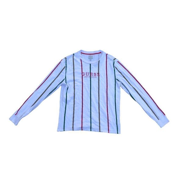Guess Other - STRIPED Guess Shirt Guess Los Angeles White Medium Vertical